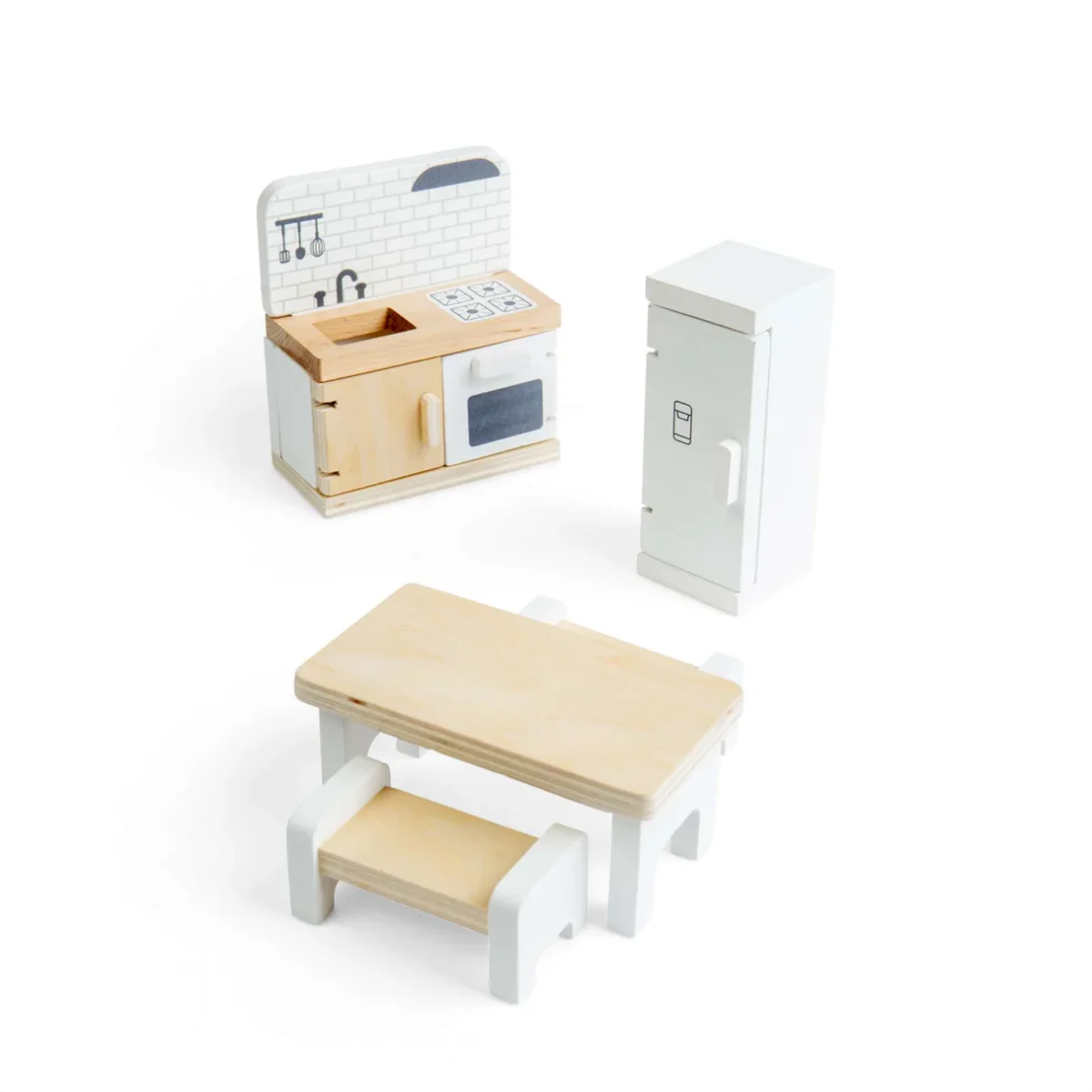 BigJigs: zestaw mebelków do kuchni - obrazek 3