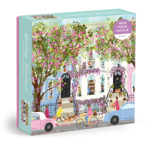 Galison: puzzle Joy Laforme Spring Terrace 1000 elementów