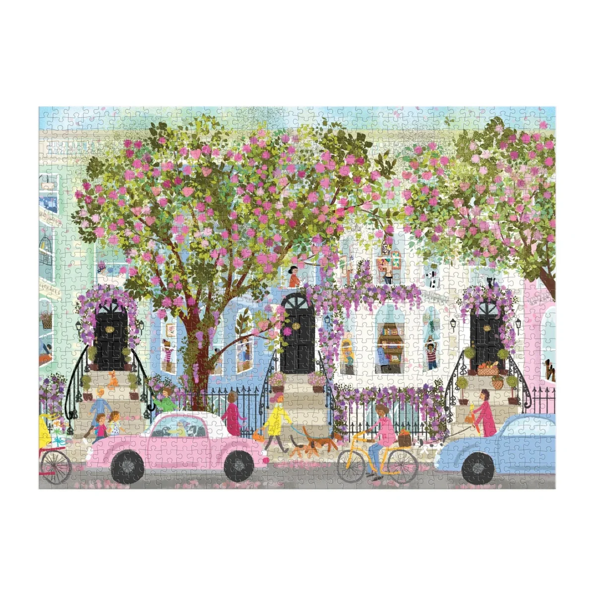 Galison: puzzle Joy Laforme Spring Terrace 1000 elementów - obrazek 3