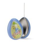 Moulin Roty: Otwierane metalowe jajko 13cm / La Grande Famille