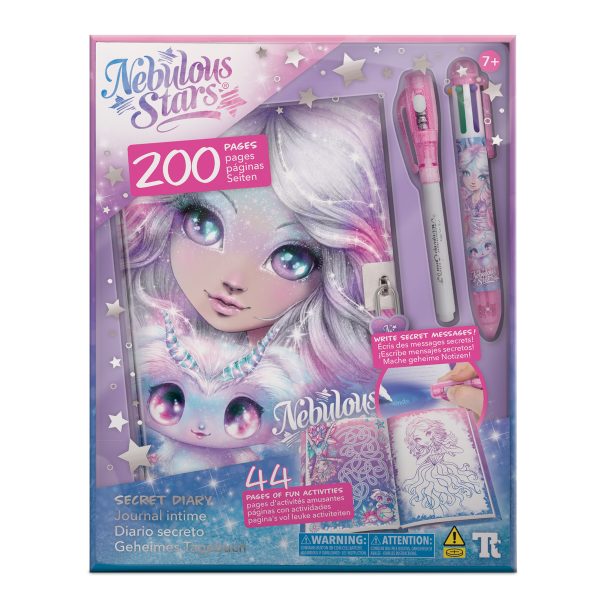 Nebulous Stars: pamiętnik na kłódkę z niewidzialnym pisakiem Estrelia