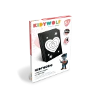 Kidywolf: Kidyneon wkłady do tworzenia świecącej dekoracji ściennej HAPPY
