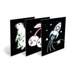 Kidywolf: Kidyneon zestaw do tworzenia świecącej dekoracji ściennej