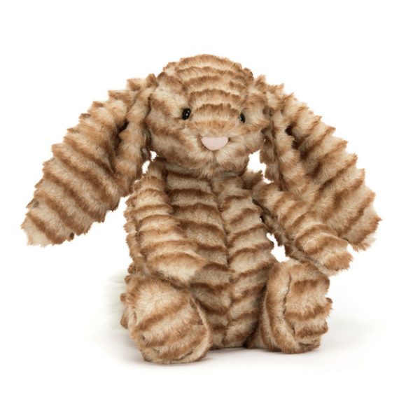Jellycat: Króliczek LUX Juniper Złoto - Brązowy 31 cm