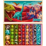 Billes & Co: Szklane kulki DINOZAURY 52 EL.