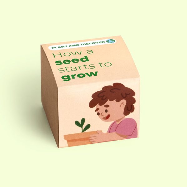 Resetea: zestaw do uprawy jak kiełkuje nasiono | mój pierwszy ogródek