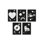 Kidywolf: Kidyneon wkłady do tworzenia świecącej dekoracji ściennej HAPPY - obrazek 3