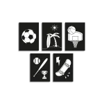 Kidywolf: Kidyneon wkłady do tworzenia świecącej dekoracji ściennej - obrazek 3