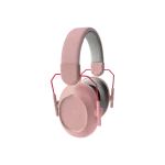 Kidywolf: Kidynoise słuchawki wygłuszające dla dzieci różowy - obrazek 3