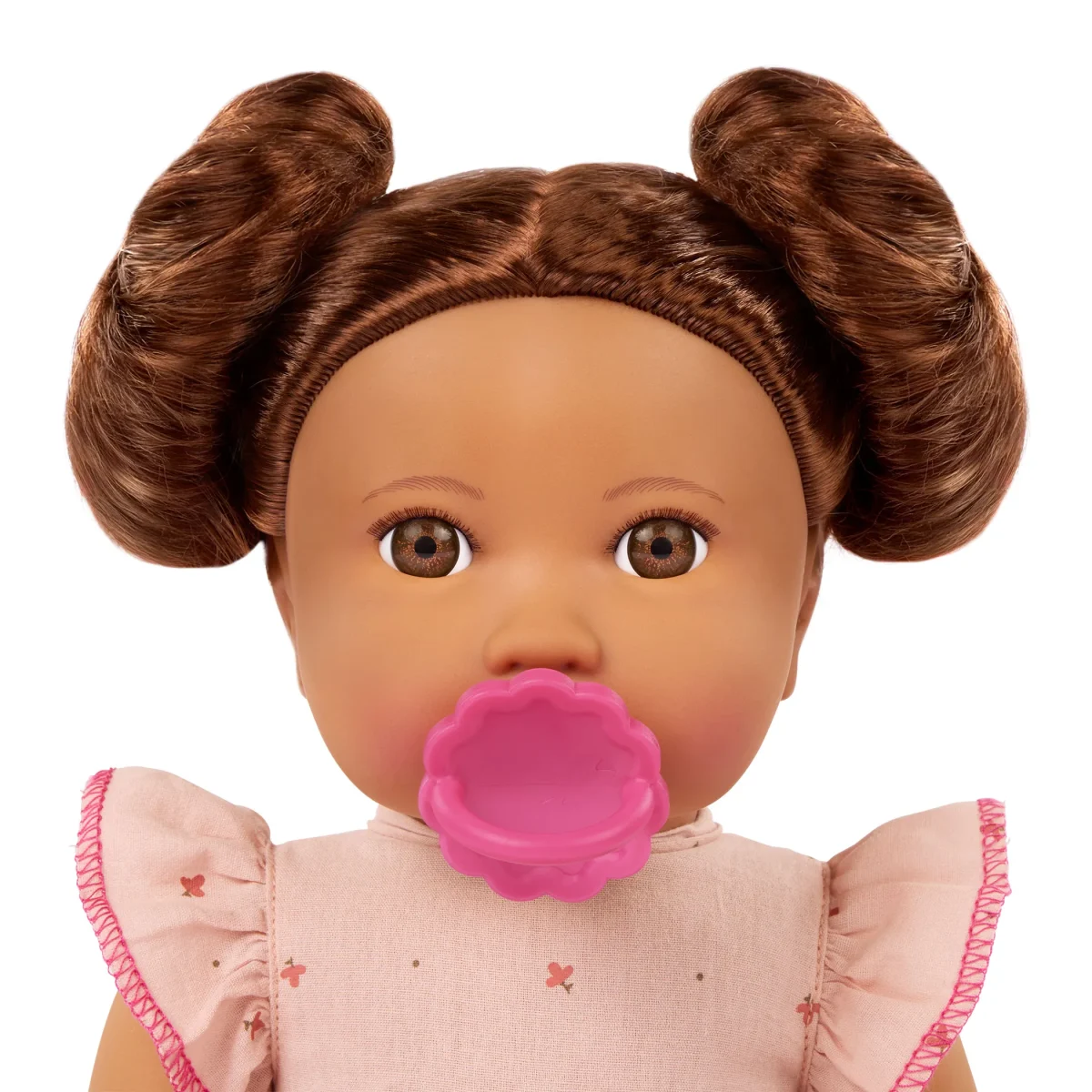 LullaBaby: Lalka NIEMOWLĘ z WŁOSAMI i butelką z efektem mleka 2+ - obrazek 9