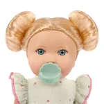 LullaBaby: Lalka NIEMOWLĘ z WŁOSAMI i butelką z efektem mleka 2+ - obrazek 9