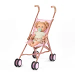 LullaBaby: Lalka NIEMOWLĘ z WŁOSAMI i butelką z efektem mleka 2+ - obrazek 7