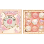 Billes & Co: Szklane kulki JEDNOROŻCE / BOX CALOTS 9 el.