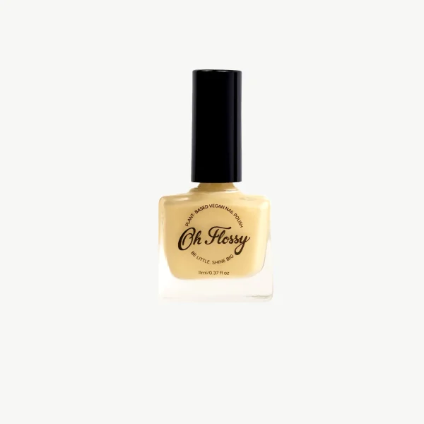 Oh Flossy: lakier do paznokci dla dzieci PASTEL YELLOW
