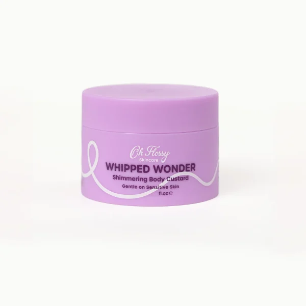 Oh Flossy: Whipped Wonder Shimmering Body Custard - rozświetlające masło do ciała dla dzieci