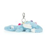 Jellycat: Breloczek Smok Błękitny 22 cm SKY DRAGON - obrazek 3