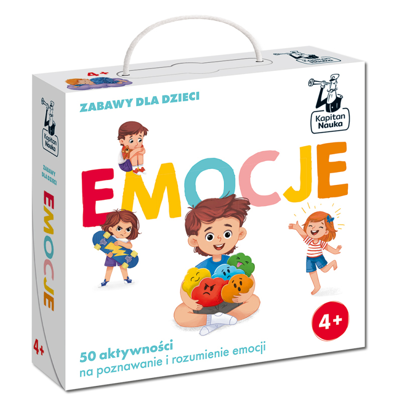 emocje-zabawy-dla-dzieci Kapitan Nauka: karty Emocje dla dzieci - obrazek 1