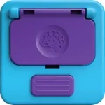 Fat Brain Toy: PlayTab Sensoryczny Kwadrat. Lusterko. 12m+