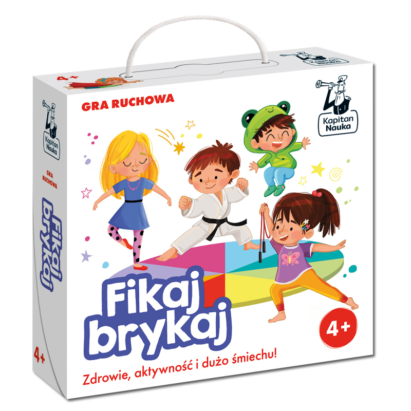 fikaj-brykaj-gra-ruchowa Kapitan Nauka: Fikaj, brykaj gra ruchowa - obrazek 1