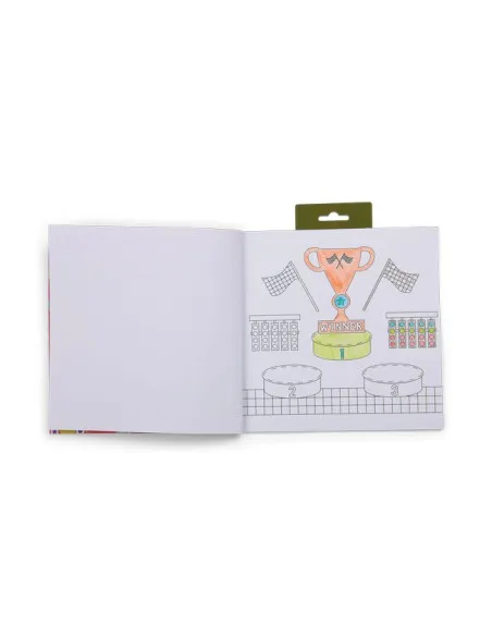 Floss&Rock: Kolorowanka z pachnącą okładką - Auta 3+ - obrazek 3