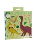 Floss&Rock: Kolorowanka z pachnącą okładką - Dinozaury 3+