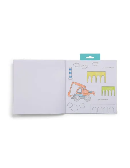 Floss&Rock: Kolorowanka z pachnącą okładką - Na budowie 3+ - obrazek 3