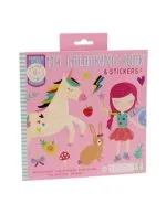 Floss&Rock: Kolorowanka z pachnącą okładką - Tęczowe Wróżki 3+