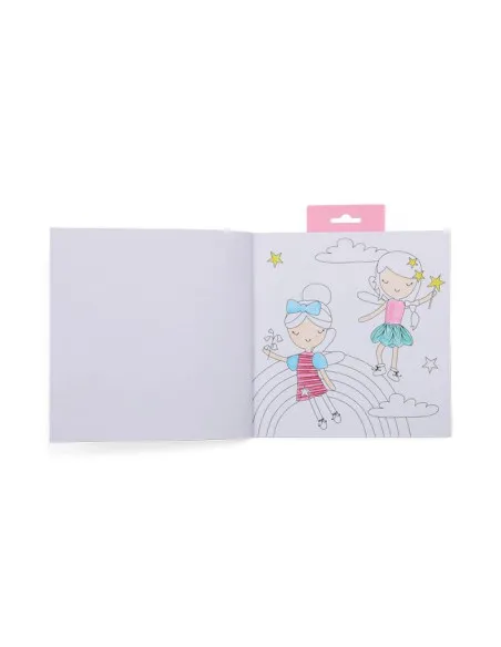 Floss&Rock: Kolorowanka z pachnącą okładką - Tęczowe Wróżki 3+ - obrazek 4