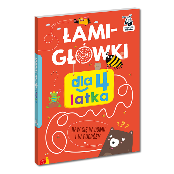 Kapitan Nauka: Łamigłówki dla dla 4-latka