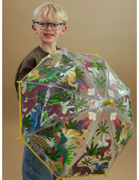 Floss&Rock: Dinozaury Parasolka Zmieniająca Kolory - obrazek 4