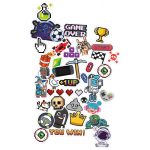 Buki: Zestaw ponad 200 naklejek - Gaming / gry 6+ - obrazek 3