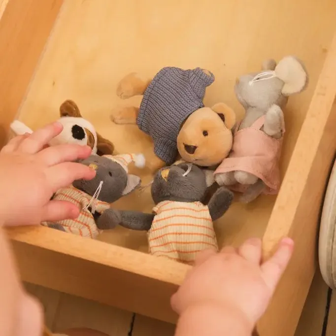 Egmont Toys®: Przytulanka mini Miś Alexis / Przyjaciele - obrazek 3