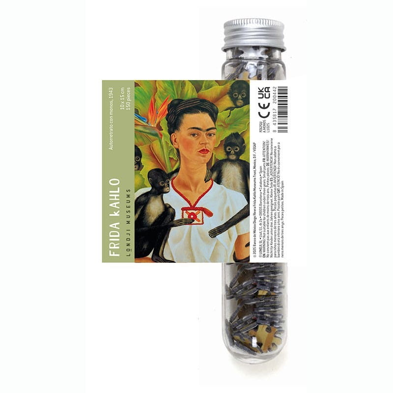 pol_pl_Puzzle-mikro-menzurka-Frida-Kahlo-Londji-R-6816_1 Londji®: Puzzle mikro menzurka, Frida Kahlo 150 el. - obrazek 1