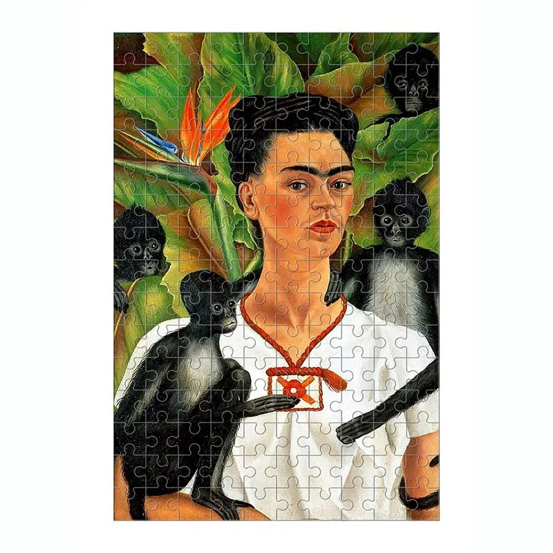 Londji®: Puzzle mikro menzurka, Frida Kahlo 150 el. - obrazek 2