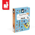 Janod: Magnetyczna układanka Tropikalne ryby Magnetibook 3+