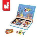 Janod: Magnetyczna układanka Tropikalne ryby Magnetibook 3+ - obrazek 4