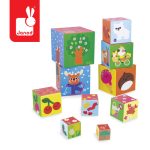 Janod Piramida wieża 10 kostek 4 pory roku 12m+