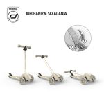 SCOOTANDRIDE Hulajnoga z systemem sterowania 2w1, kółka LED, składana 3+ ASH Highwaykick 3S - obrazek 3