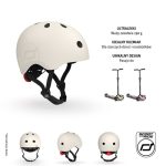 SCOOTANDRIDE Kask M-L dla starszych dzieci i nastolatków ASH - obrazek 2