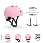SCOOTANDRIDE Kask M-L dla starszych dzieci i nastolatków Rose - obrazek 2