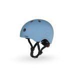 SCOOTANDRIDE Kask M-L dla starszych dzieci i nastolatków Steel - obrazek 6