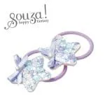 Souza! Gumki do włosów brokatowe gwiazdki Syrenka Zuse 2 szt.