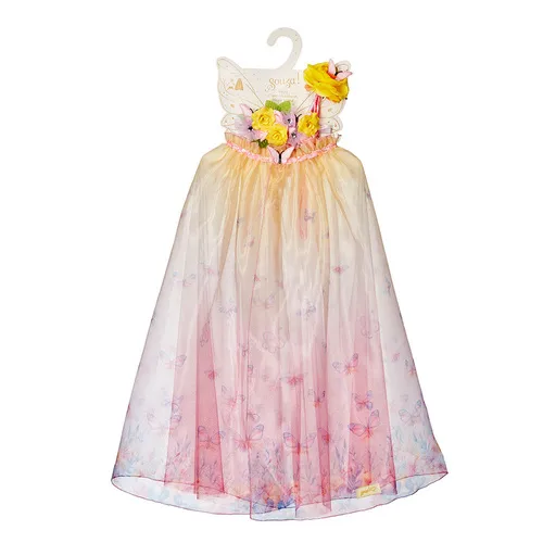 Souza! Kostium peleryna w motyle, opaska i różdżka Danae 5-7 lat - obrazek 3