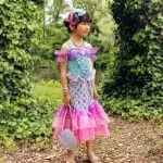 Souza! Kostium sukienka syrenka Naiara 3-4 lata - obrazek 2