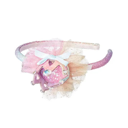 Souza! Opaska do włosów z minikoroną Emae - obrazek 2