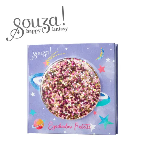 Souza! Paleta cieni do powiek z lusterkiem dla dzieci 9 el. Galaxy