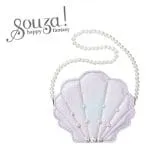 Souza! Torebka na ramię dla dzieci muszelka z perełkami Sammy