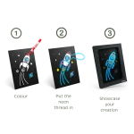 Kidywolf: Kidyneon zestaw do tworzenia świecącej dekoracji ściennej - obrazek 6