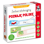 Kapitan Nauka: Zestaw edukacyjny. Poznaję Polskę. Książka + puzzle